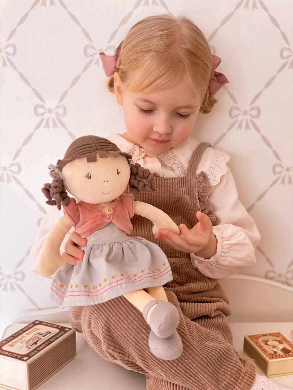 "Rose", a Tikiri Toys Organic Doll