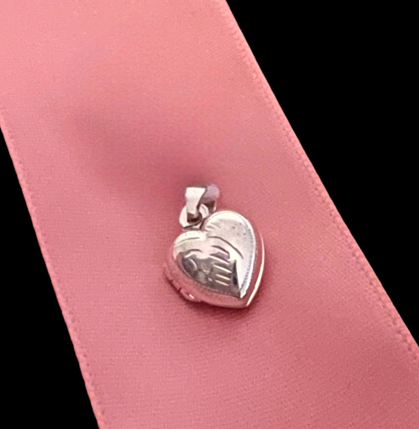 Sterling Silver Heart Shaped Locket
