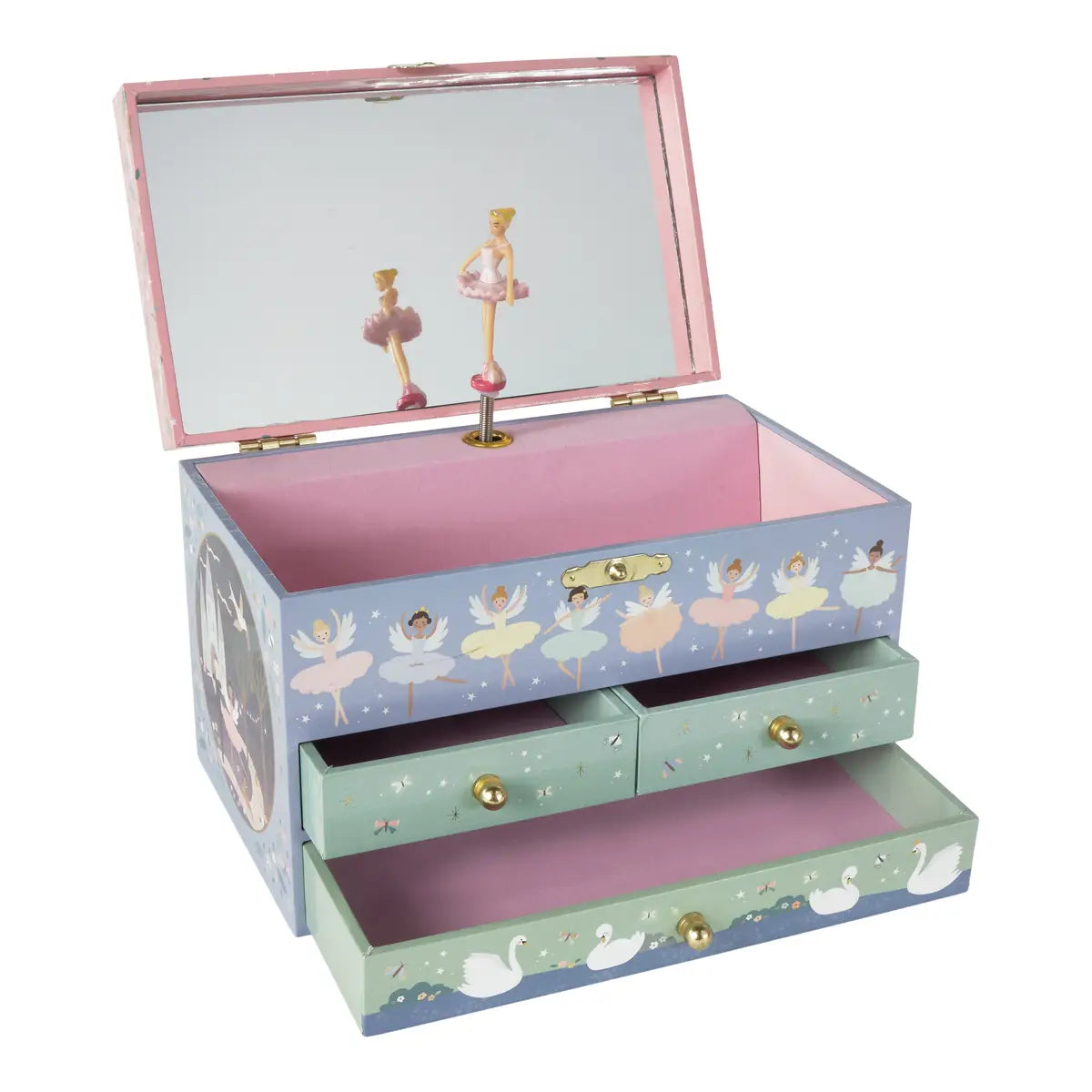 Floss & Rock Girls Ballerina Musical Jewelry Box
