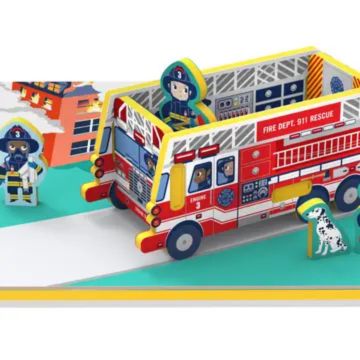 Fire Truck Toy Set