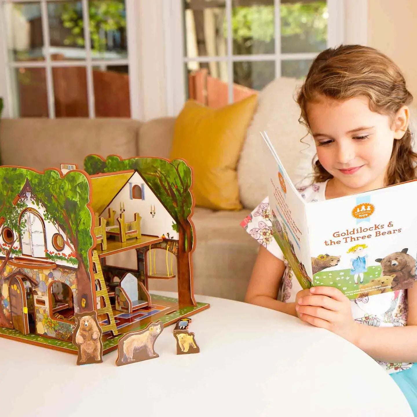 Goldilocks and the Three Bears Toy and Book Set