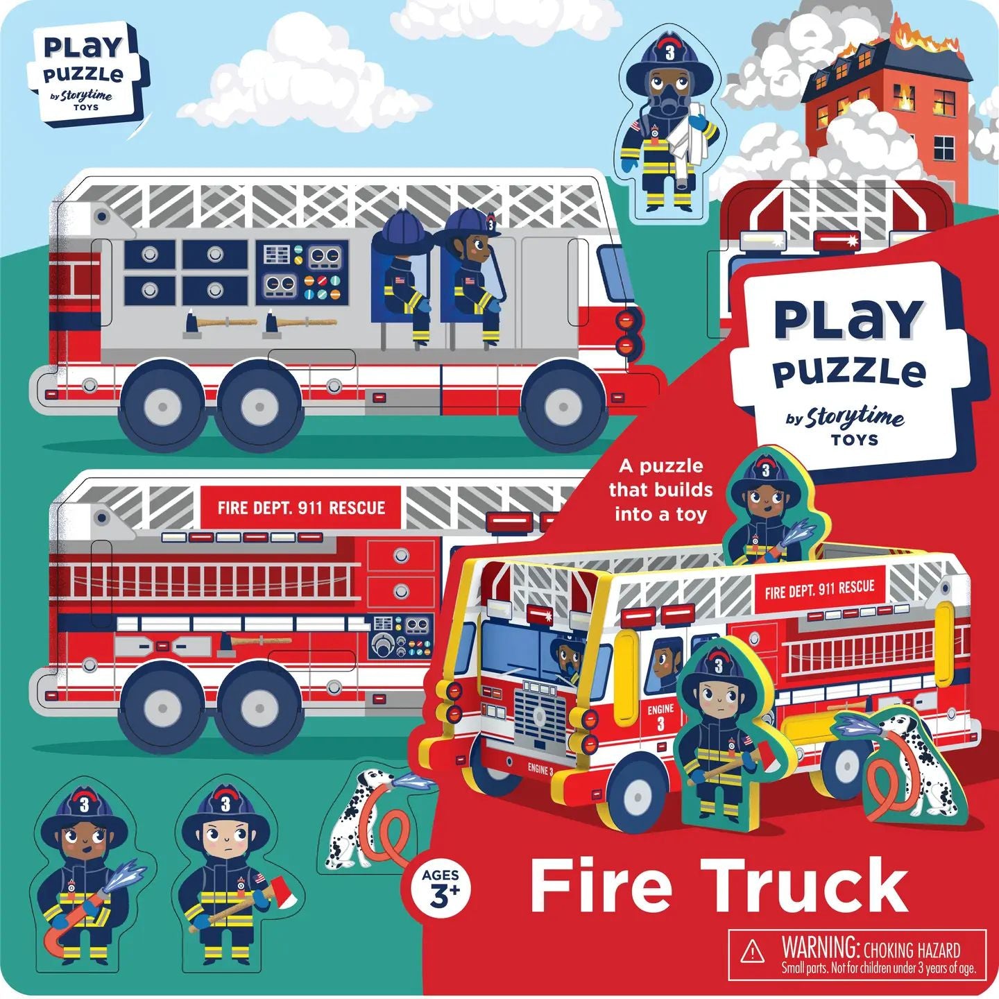 Red Fire Truck Toy
