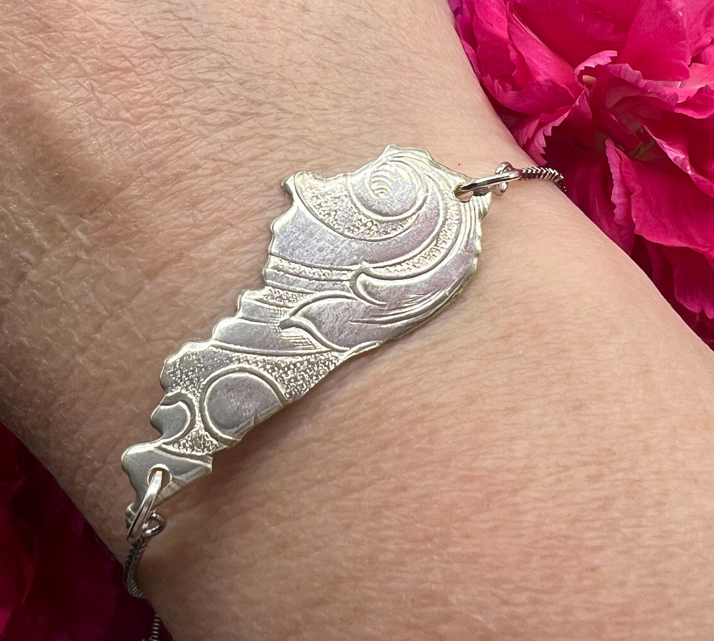Kentucky Bracelet Made from Vintage Serving Trays