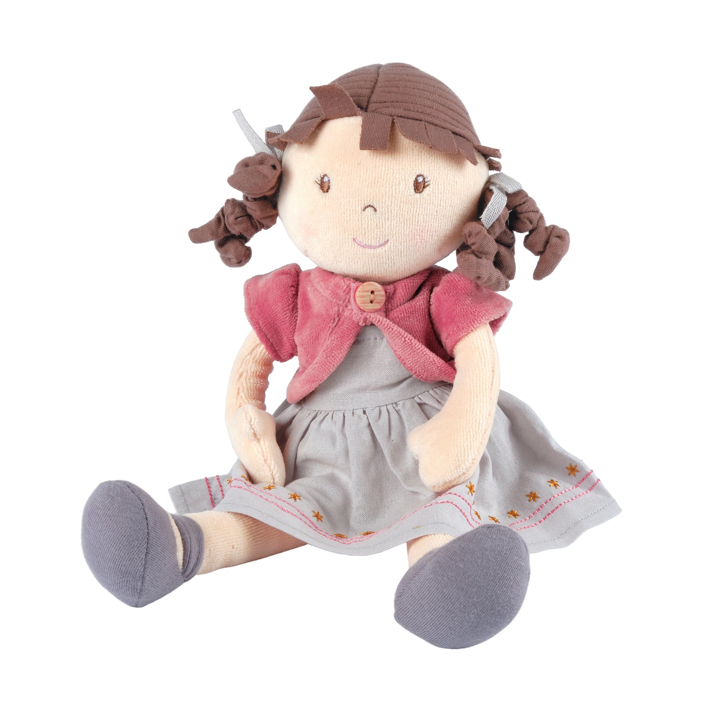 "Rose", a Tikiri Toys Organic Doll