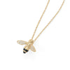 16" + 2" 14K Gold-Plated Bee Necklace