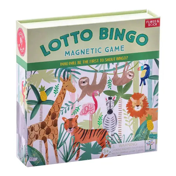 Floss and Rock Childrens Jungle Bingo Game