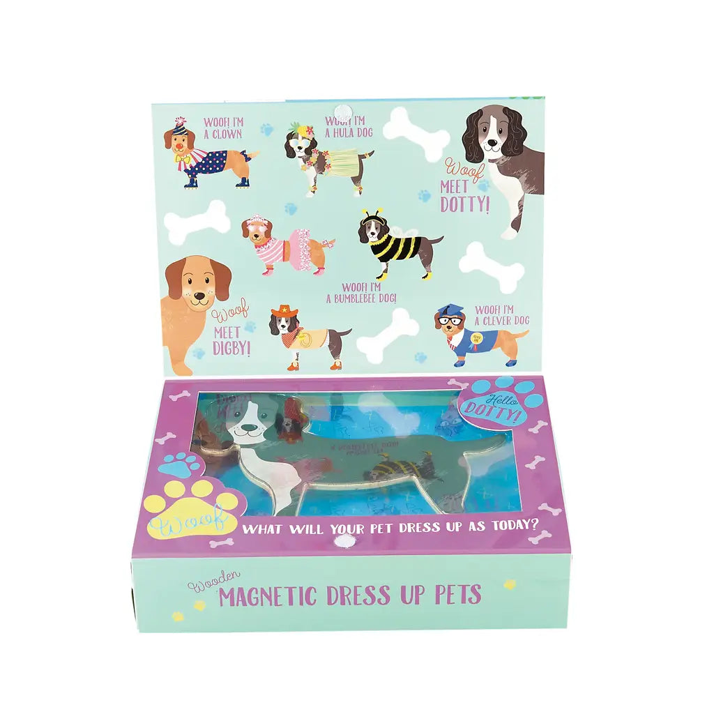 Child Magnetic Dog Dress up Toy