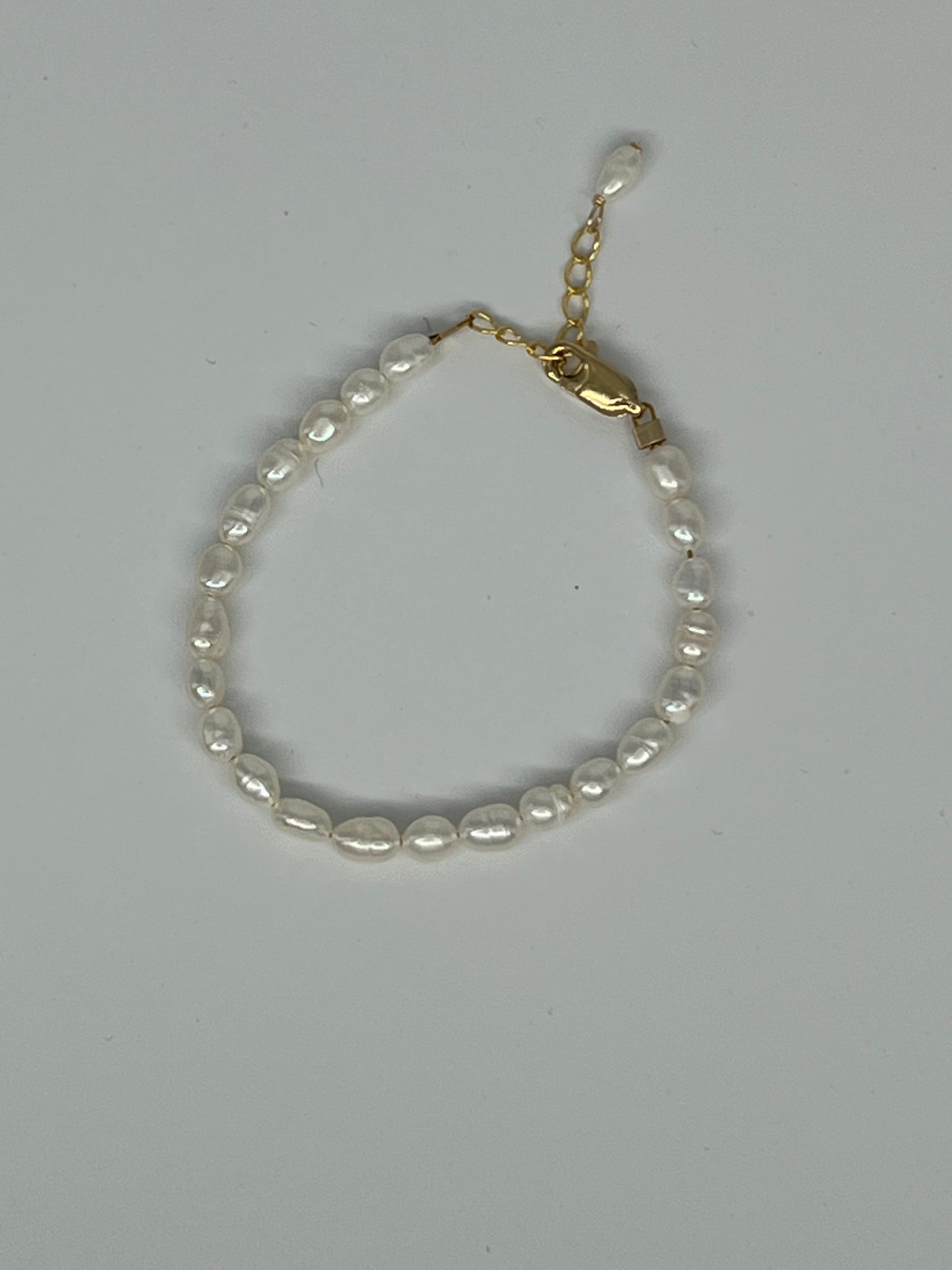 White Pearl Baby / Children's Bracelet
