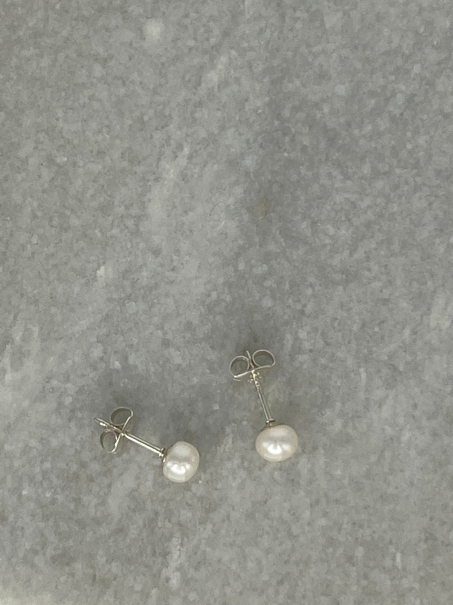 Pearl Baby Earrings Christening Gift