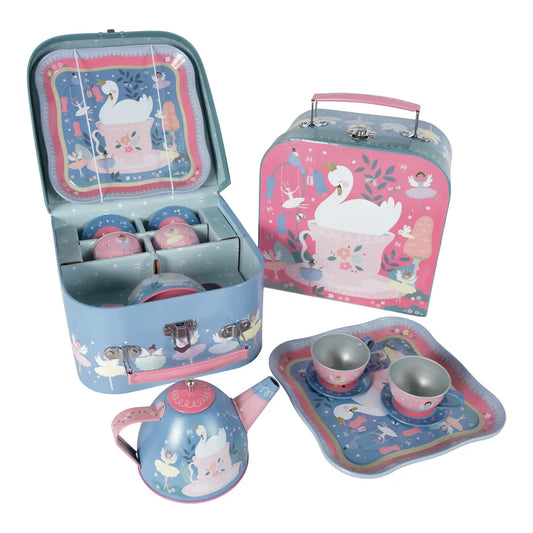 Floss & Rock Girls Tin Tea Set