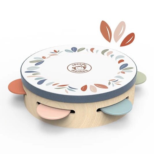 Wooden Kids Tambourine