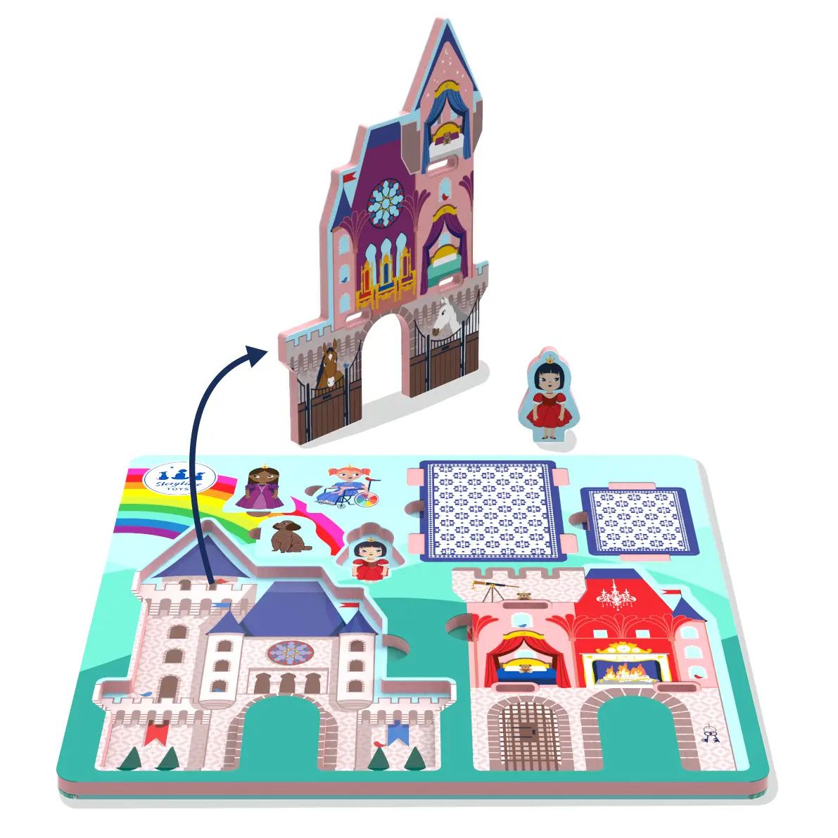 Princess Castle Puzzle Play Set