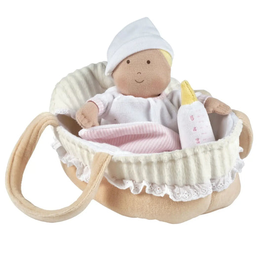 "Baby Grace" Cloth Baby Doll and Accessories
