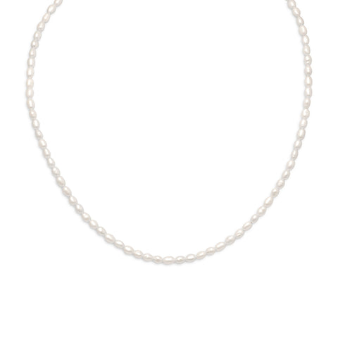 Gold Pearl Baby / Children's Necklace