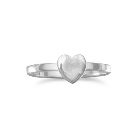 Sterling Silver Baby / Childs Heart Ring
